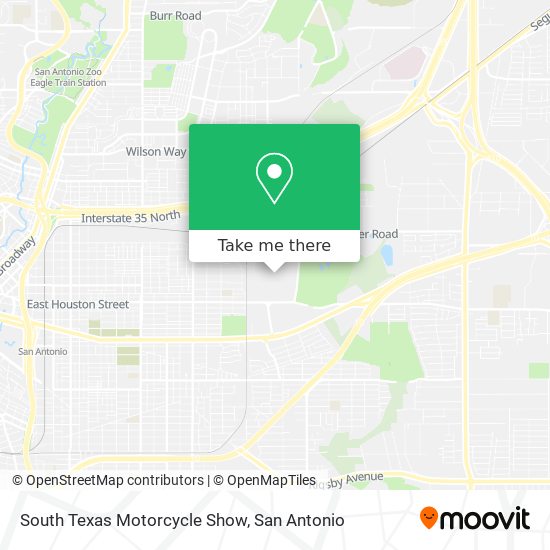 South Texas Motorcycle Show map