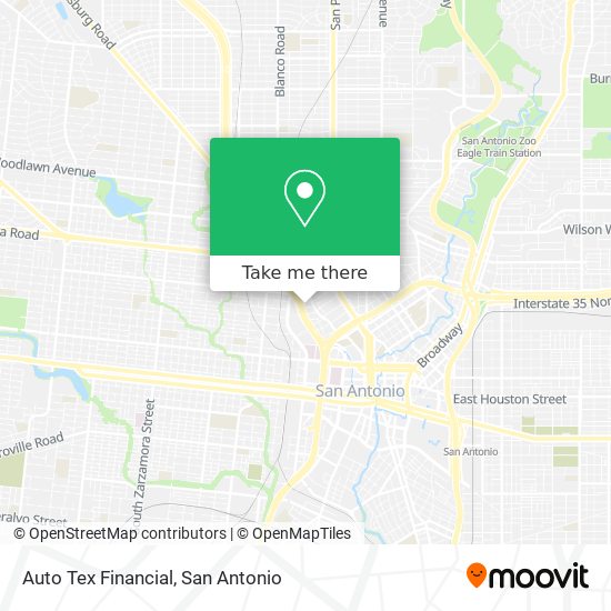 Auto Tex Financial map