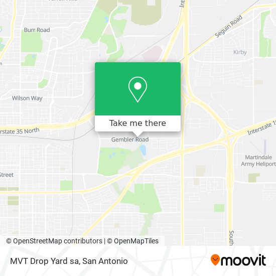MVT Drop Yard sa map