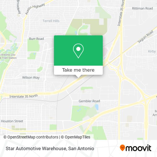 Star Automotive Warehouse map