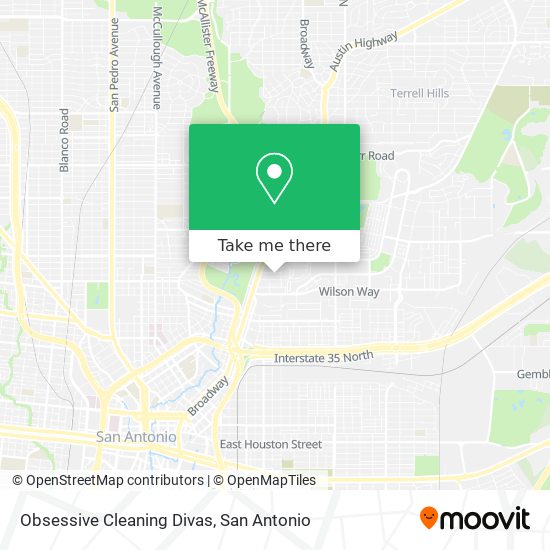 Obsessive Cleaning Divas map