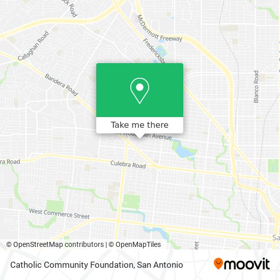 Catholic Community Foundation map