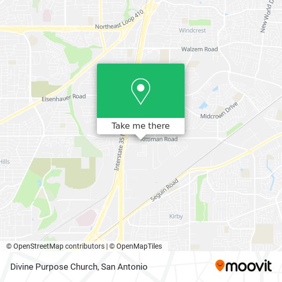 Divine Purpose Church map