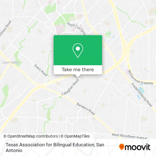 Texas Association for Bilingual Education map