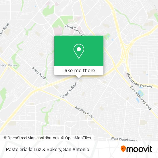 Pasteleria la Luz & Bakery map