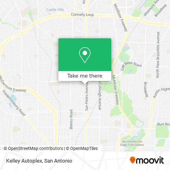 Kelley Autoplex map