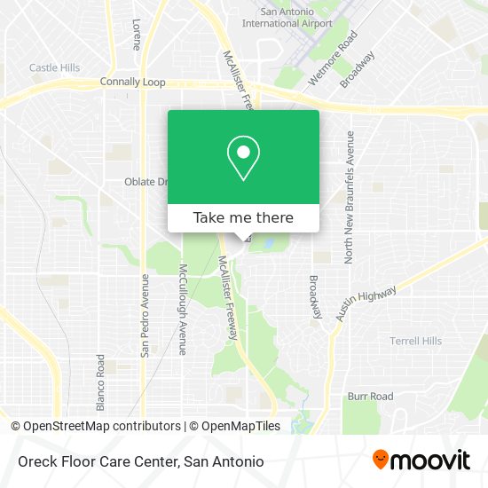 Oreck Floor Care Center map