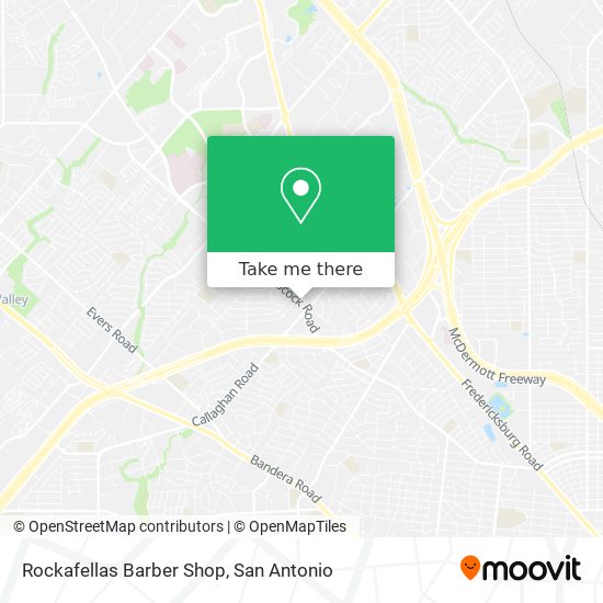 Mapa de Rockafellas Barber Shop