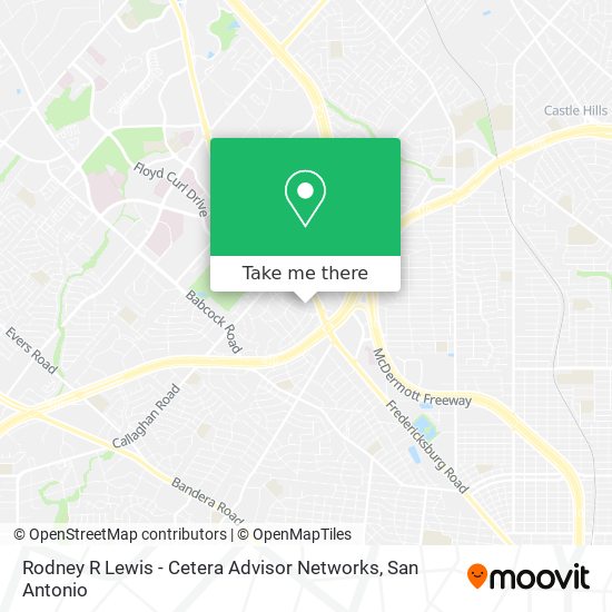 Rodney R Lewis - Cetera Advisor Networks map
