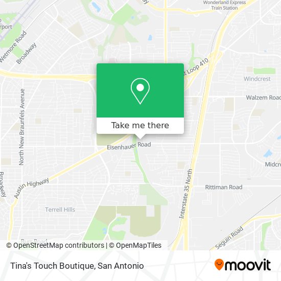 Tina's Touch Boutique map