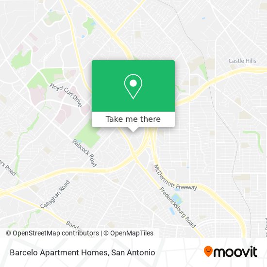 Barcelo Apartment Homes map