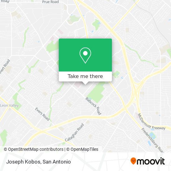 Mapa de Joseph Kobos