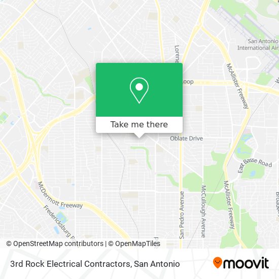 3rd Rock Electrical Contractors map