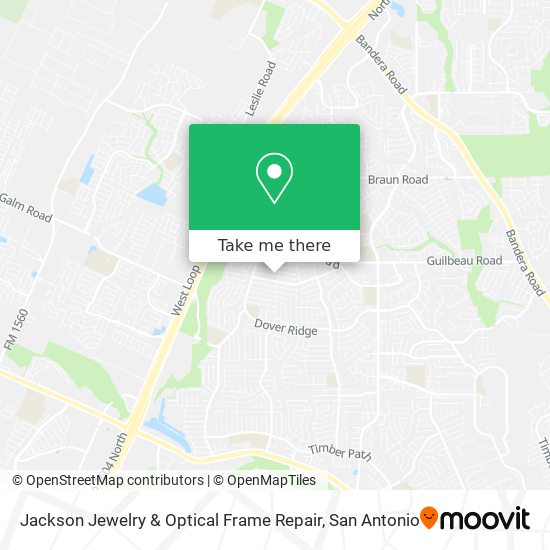 Jackson Jewelry & Optical Frame Repair map