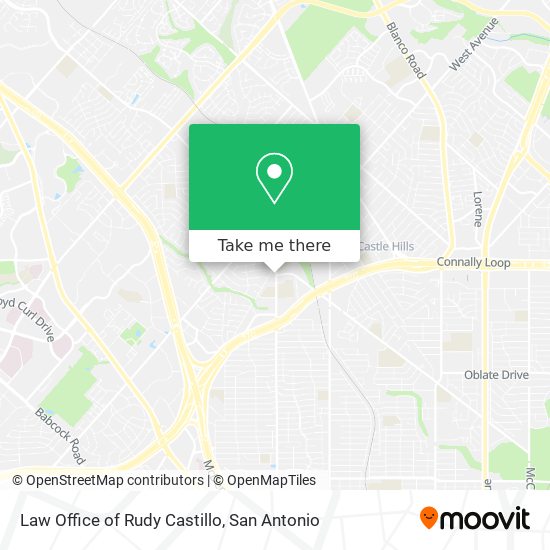 Law Office of Rudy Castillo map