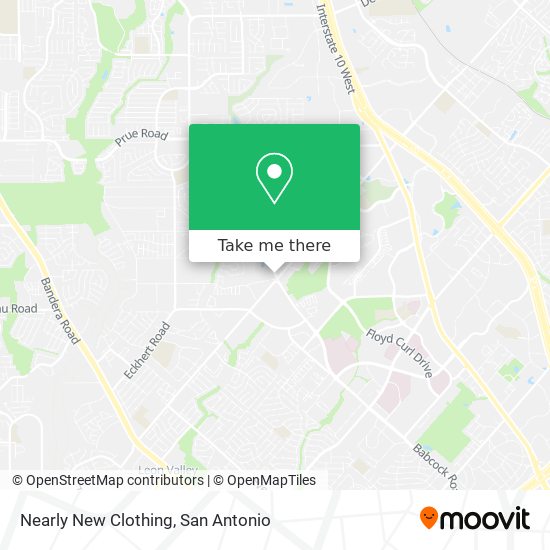 Nearly New Clothing map