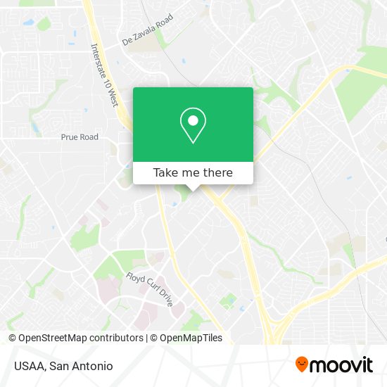 Mapa de USAA