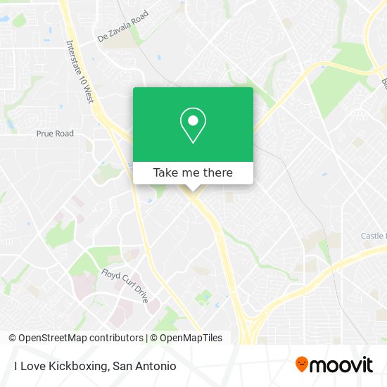 Mapa de I Love Kickboxing