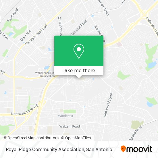 Mapa de Royal Ridge Community Association