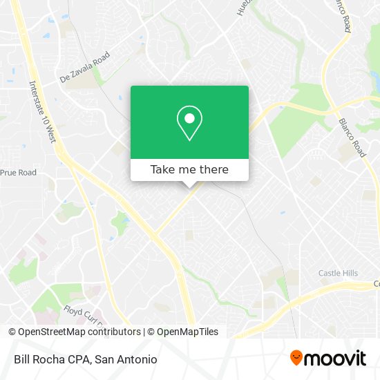 Bill Rocha CPA map