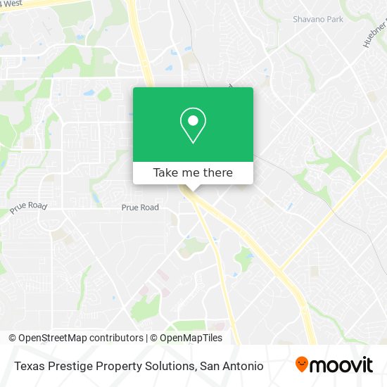Mapa de Texas Prestige Property Solutions