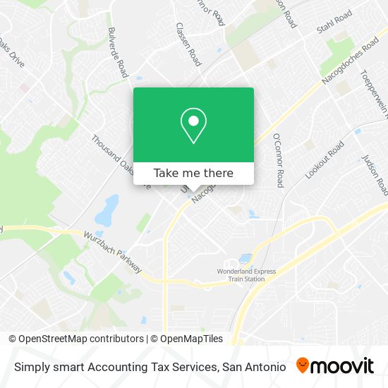 Simply smart Accounting Tax Services map