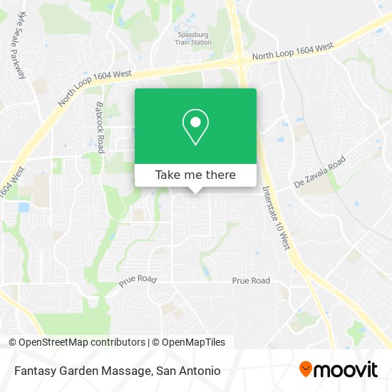 Fantasy Garden Massage map