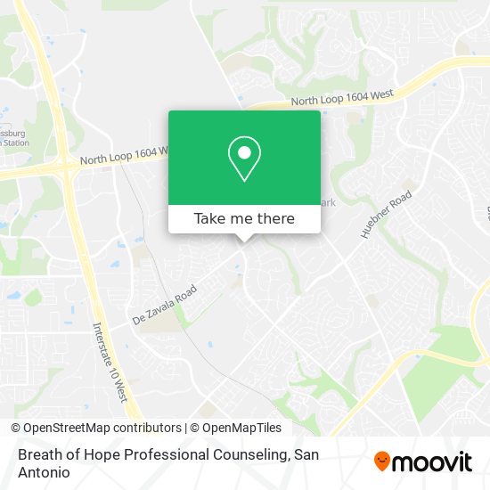 Breath of Hope Professional Counseling map