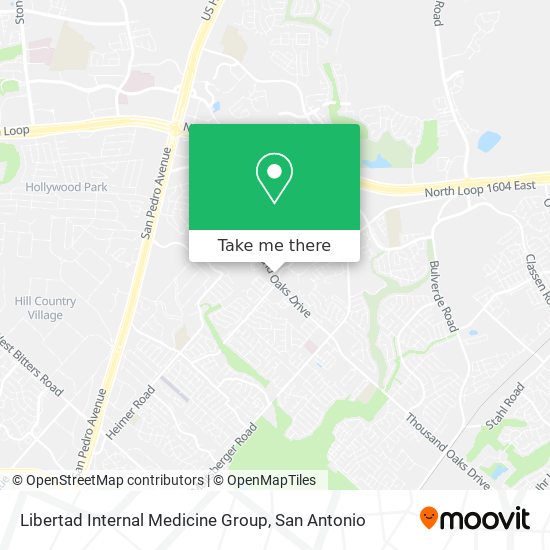 Libertad Internal Medicine Group map