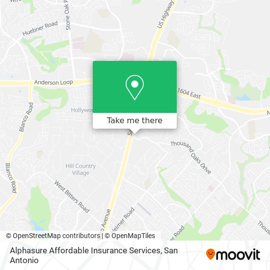 Mapa de Alphasure Affordable Insurance Services