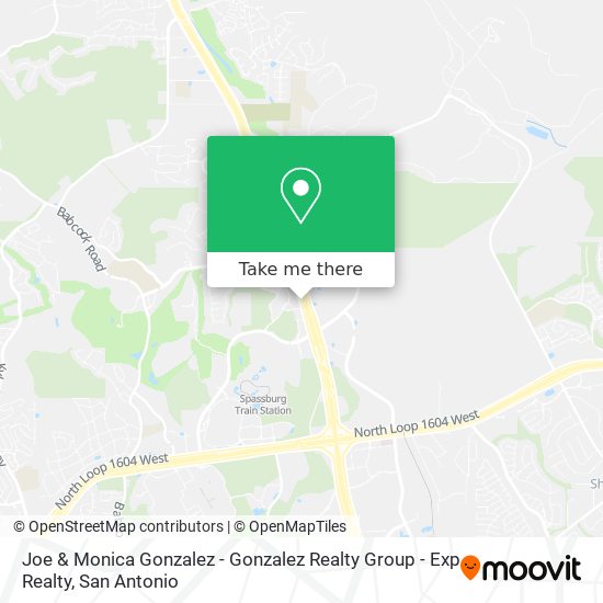 Joe & Monica Gonzalez - Gonzalez Realty Group - Exp Realty map