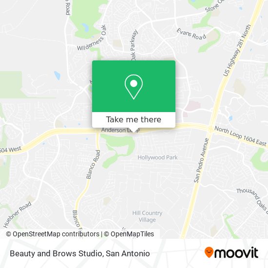 Beauty and Brows Studio map