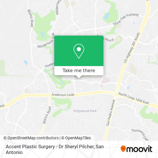 Accent Plastic Surgery - Dr Sheryl Pilcher map