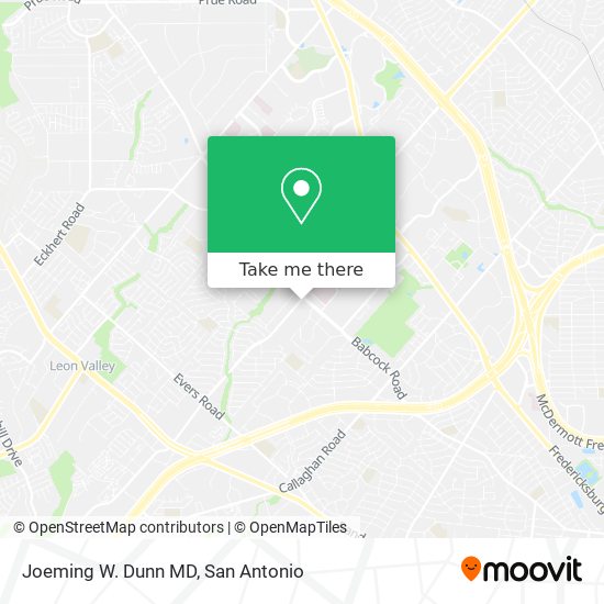 Joeming W. Dunn MD map