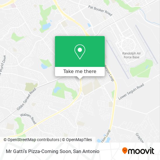 Mr Gatti's Pizza-Coming Soon map