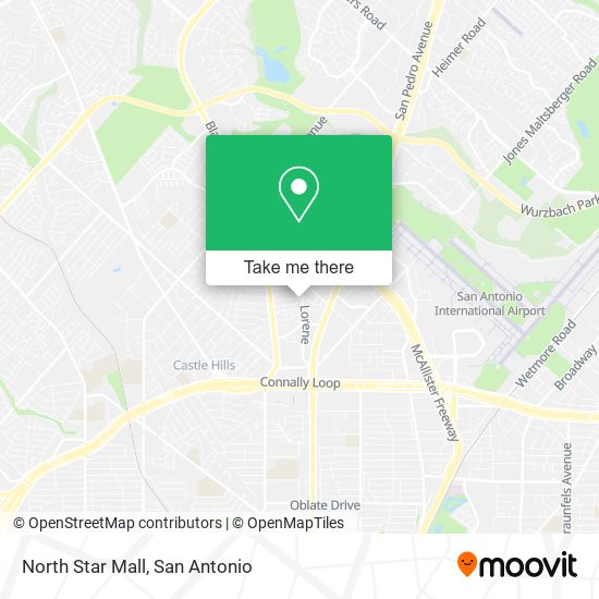 North Star Mall map