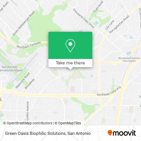 Green Oasis Biophilic Solutions map