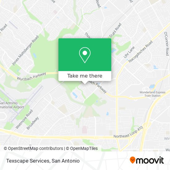 Texscape Services map