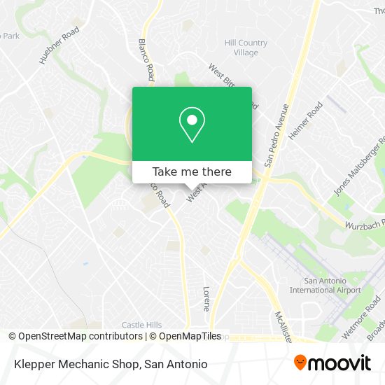 Klepper Mechanic Shop map