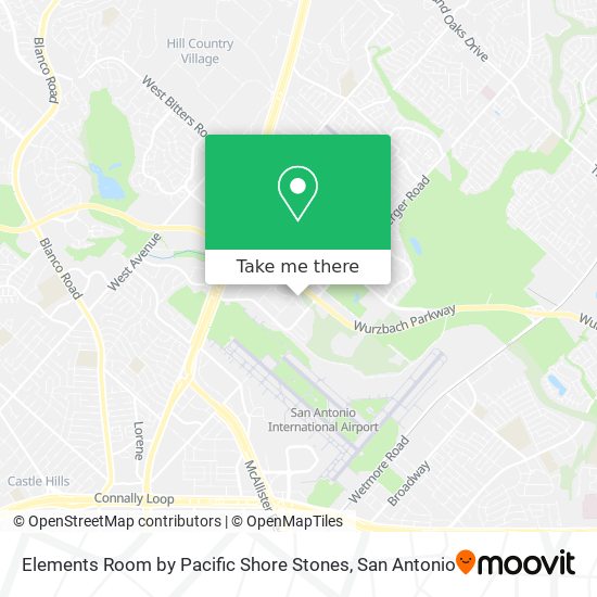 Mapa de Elements Room by Pacific Shore Stones