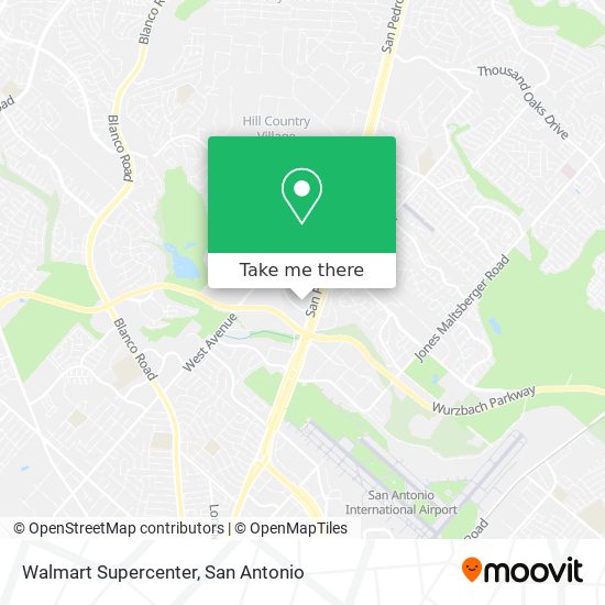 Walmart Supercenter map