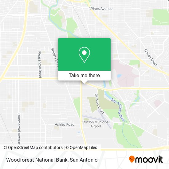 Woodforest National Bank map