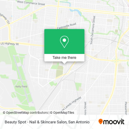 Mapa de Beauty Spot - Nail & Skincare Salon