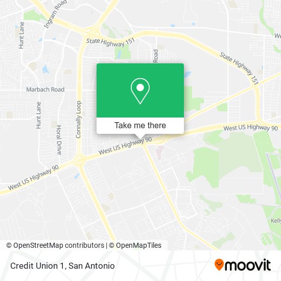 Credit Union 1 map