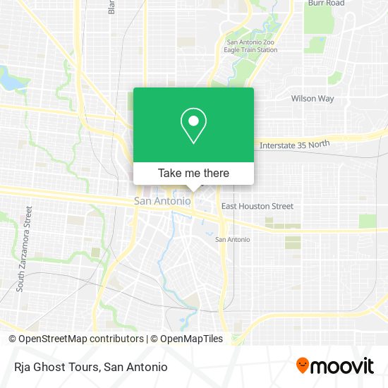 Rja Ghost Tours map