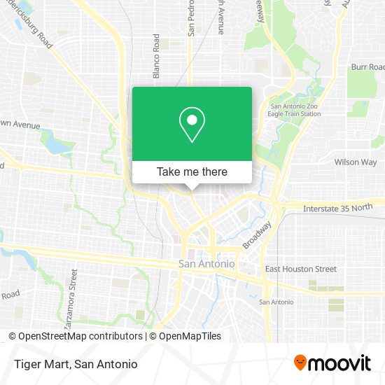 Mapa de Tiger Mart