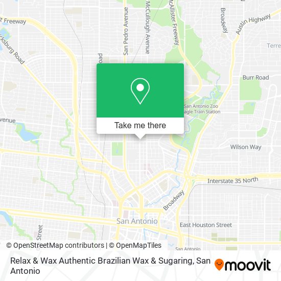 Relax & Wax Authentic Brazilian Wax & Sugaring map
