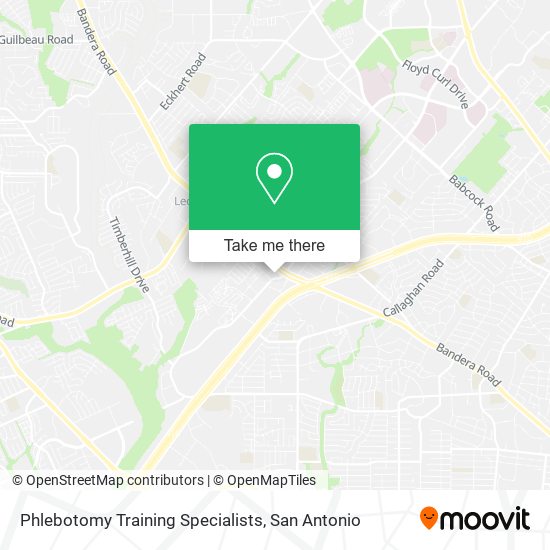 Phlebotomy Training Specialists map