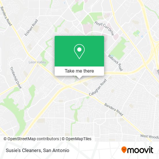 Susie's Cleaners map