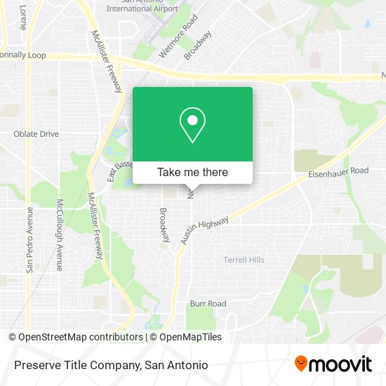 Preserve Title Company map